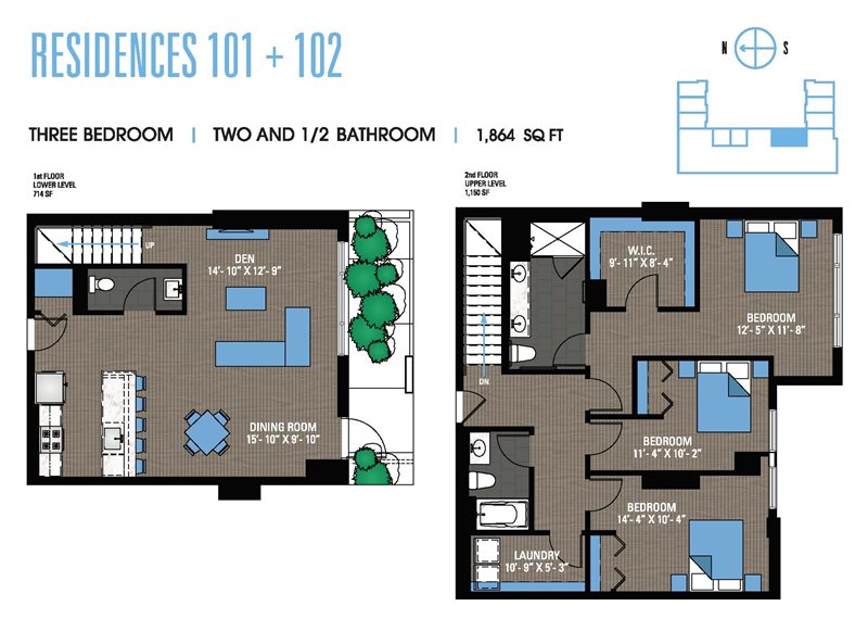1 bed south loop apartments - 1bed-01 - 1 bed south loop apartment